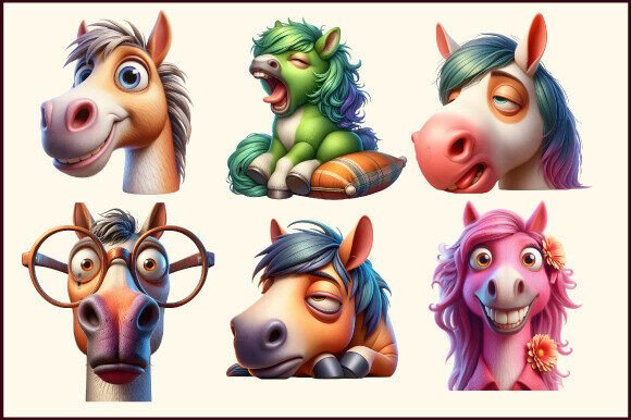 Download Hourse Quirky Clipart - Premium Resources