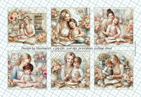 Download Mothers Day Collage Sheet, Card Making - Card Collection