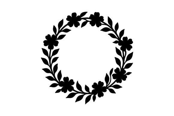 Download Round Floral Border Clipart Vector - Premium Resources